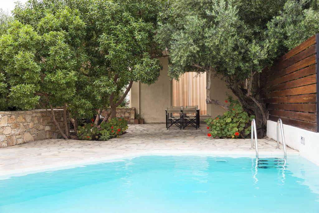 Istron Maisonettes With Private Pool Bagian luar foto