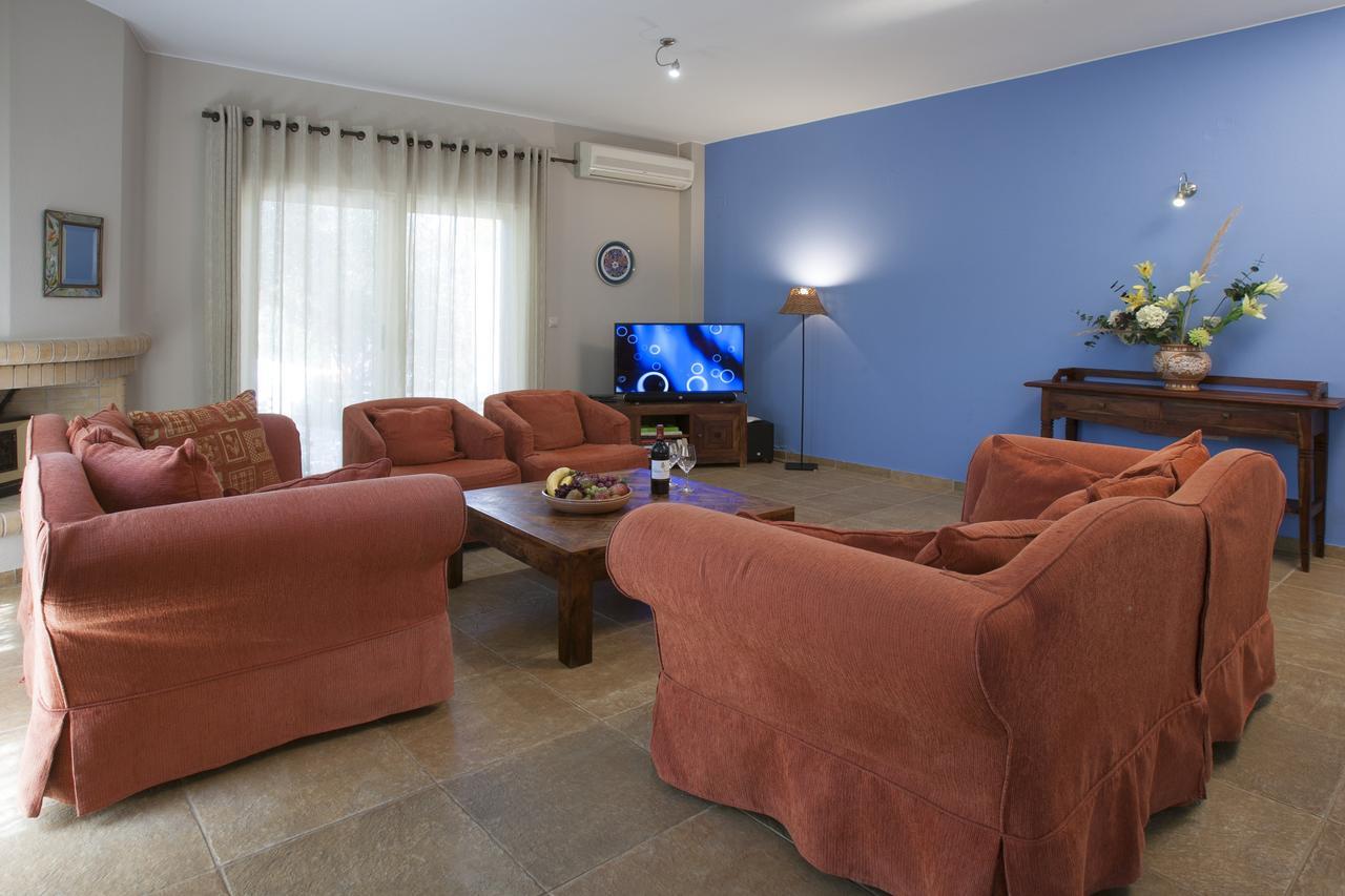 Istron Maisonettes With Private Pool Bagian luar foto